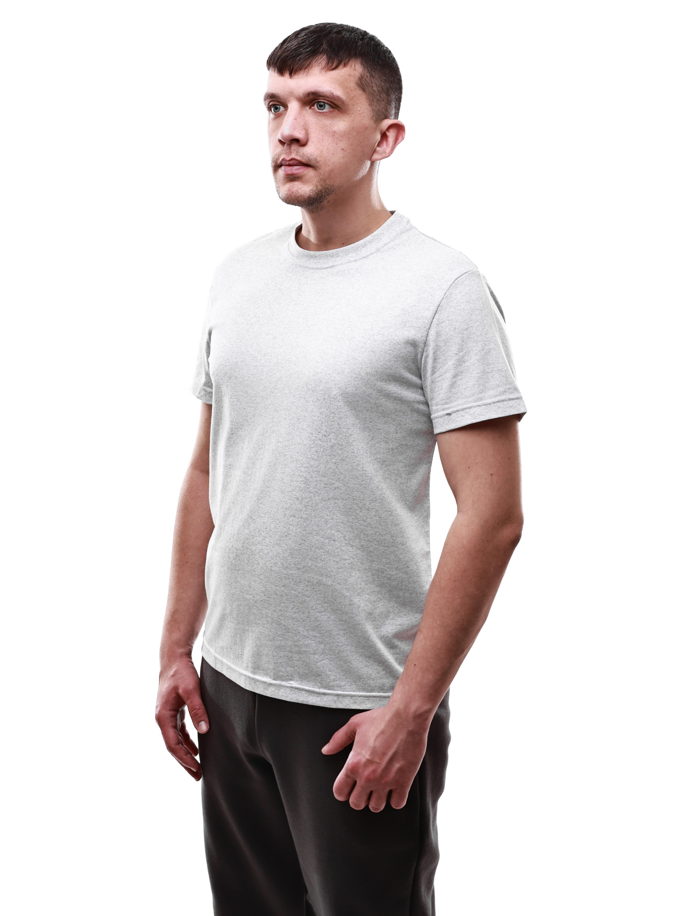 Футболка мужская Светло-серый LUMO модель 692325 Футболка мужская Светло-серый LUMO модель 692325 Фото
