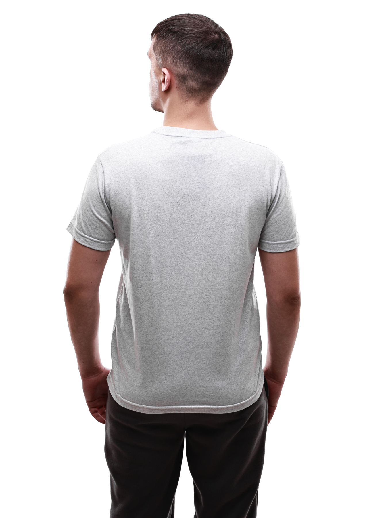 Футболка мужская Светло-серый LUMO модель 692325 Футболка мужская Светло-серый LUMO модель 692325 Фото