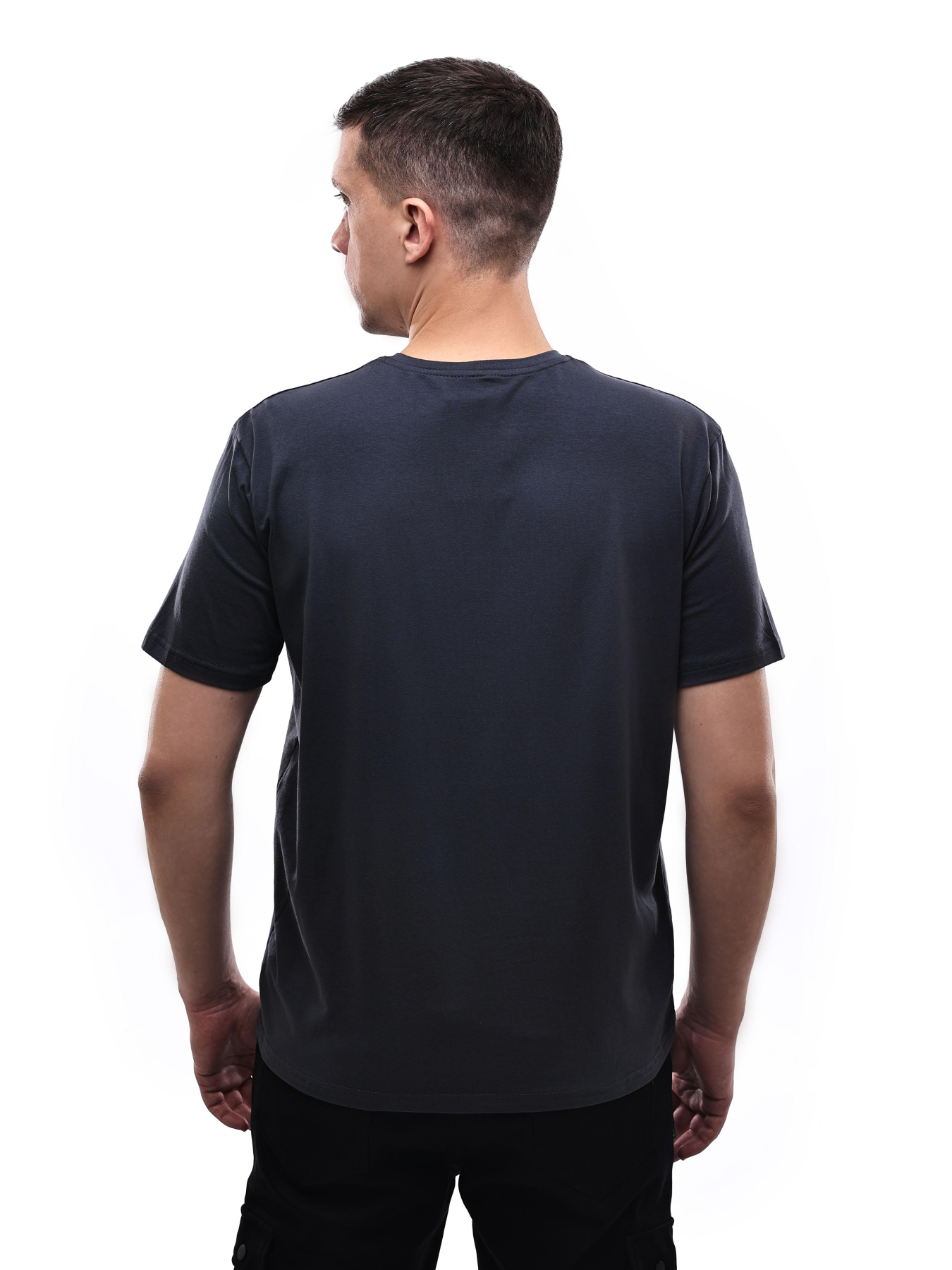 Футболка мужская Тёмно-серый STREAM модель 706117 Фото