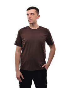 Футболка мужская Тёмно-коричневый STREAM модель 706118 Футболка мужская Тёмно-коричневый STREAM модель 706118 Фото