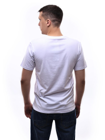 Футболка чоловіча Білий BEKI модель 714413 Фото