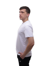 Футболка мужская Белый STREAM модель 703694 Футболка мужская Белый STREAM модель 703694 Фото