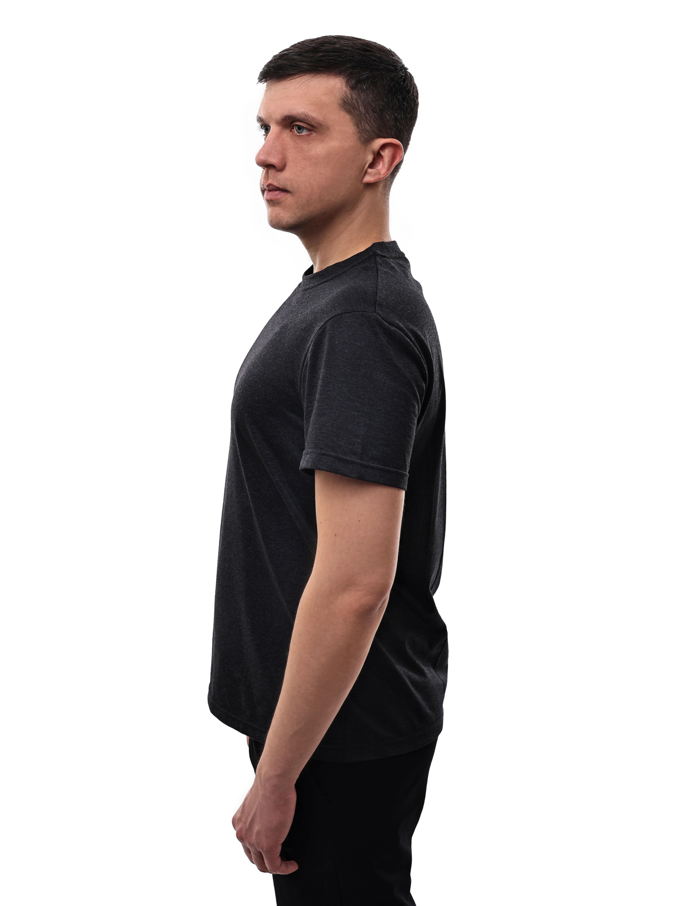 Футболка мужская Тёмно-серый STREAM модель 701581 Фото