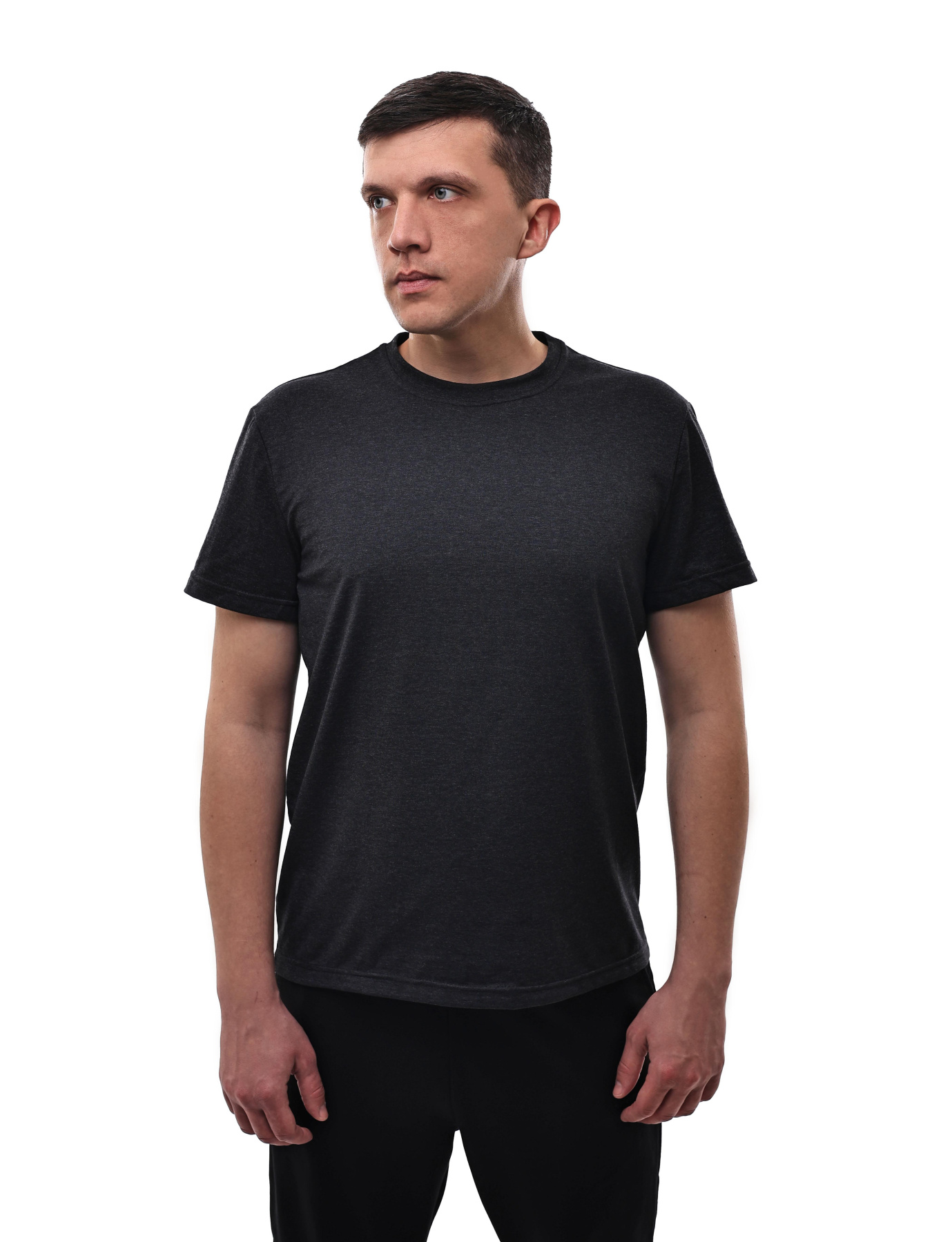 Футболка мужская Тёмно-серый STREAM модель 701581 Фото