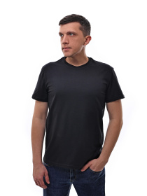 Футболка мужская Чёрный STREAM модель 701583 Фото
