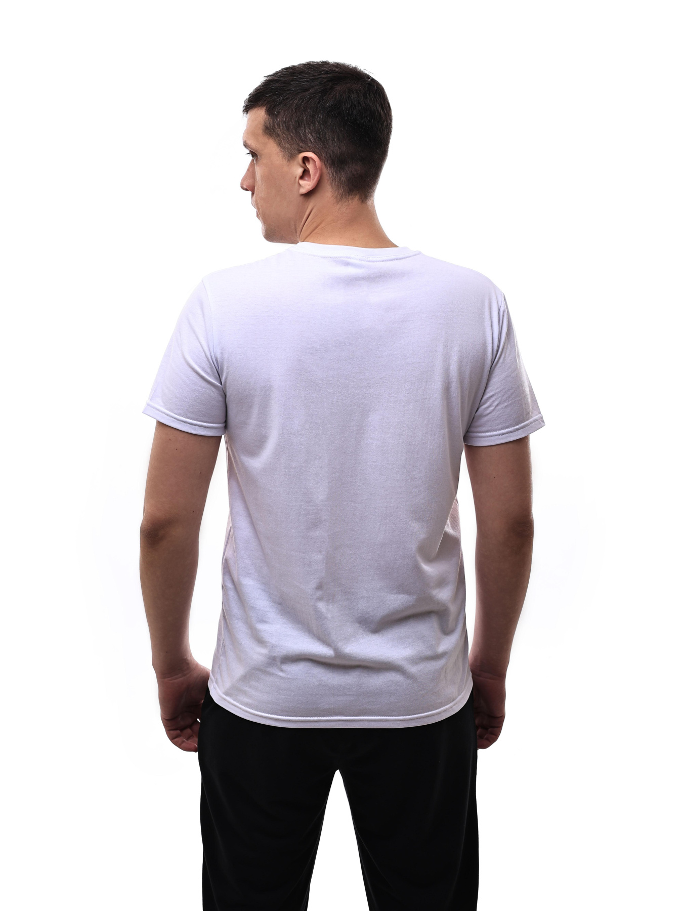 Футболка чоловіча Білий STREAM модель 701585 Фото