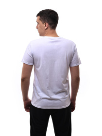 Футболка чоловіча Білий STREAM модель 701585 Фото