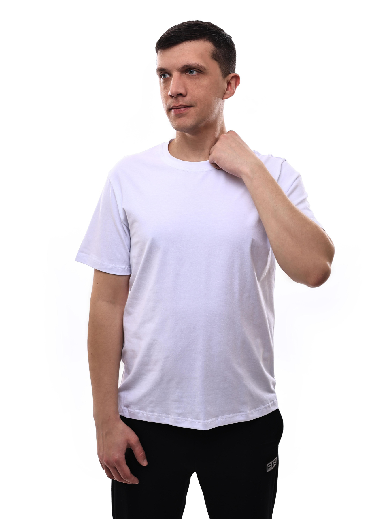 Футболка мужская Белый STREAM модель 702718 Фото