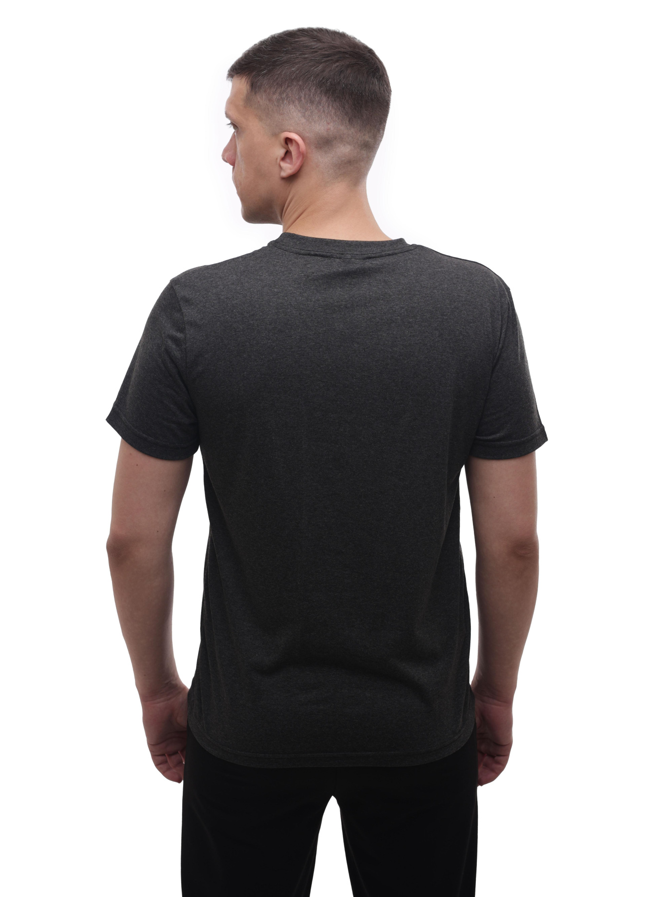 Футболка чоловіча Темно-сірий STREAM модель 701558 Фото