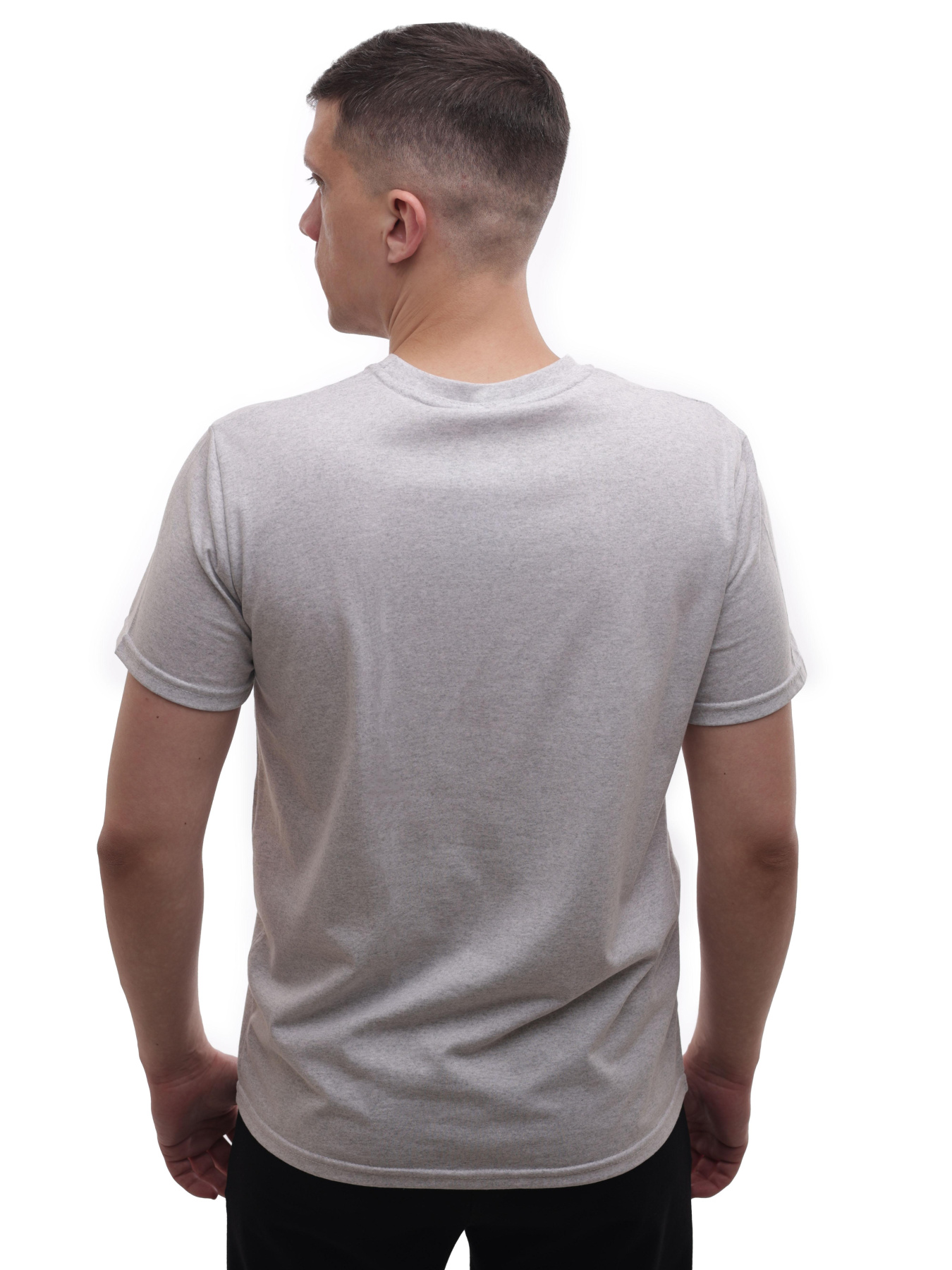 Футболка чоловіча Світло-сірий STREAM модель 701561 Фото