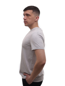 Футболка чоловіча Світло-сірий STREAM модель 701561 Фото