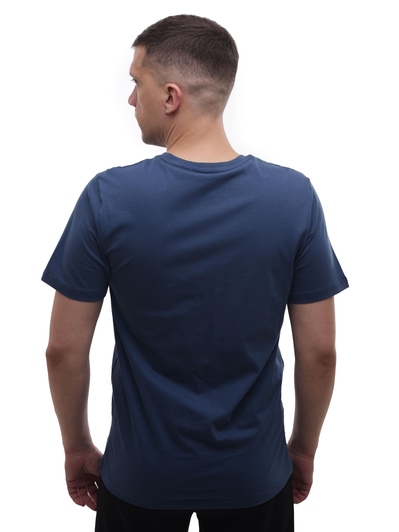 Футболка мужская Синий BEKI модель 718132 Фото