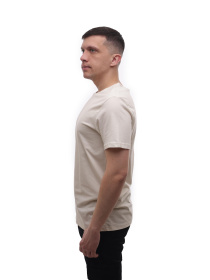 Футболка мужская Бежевый BEKI модель 718157 Фото