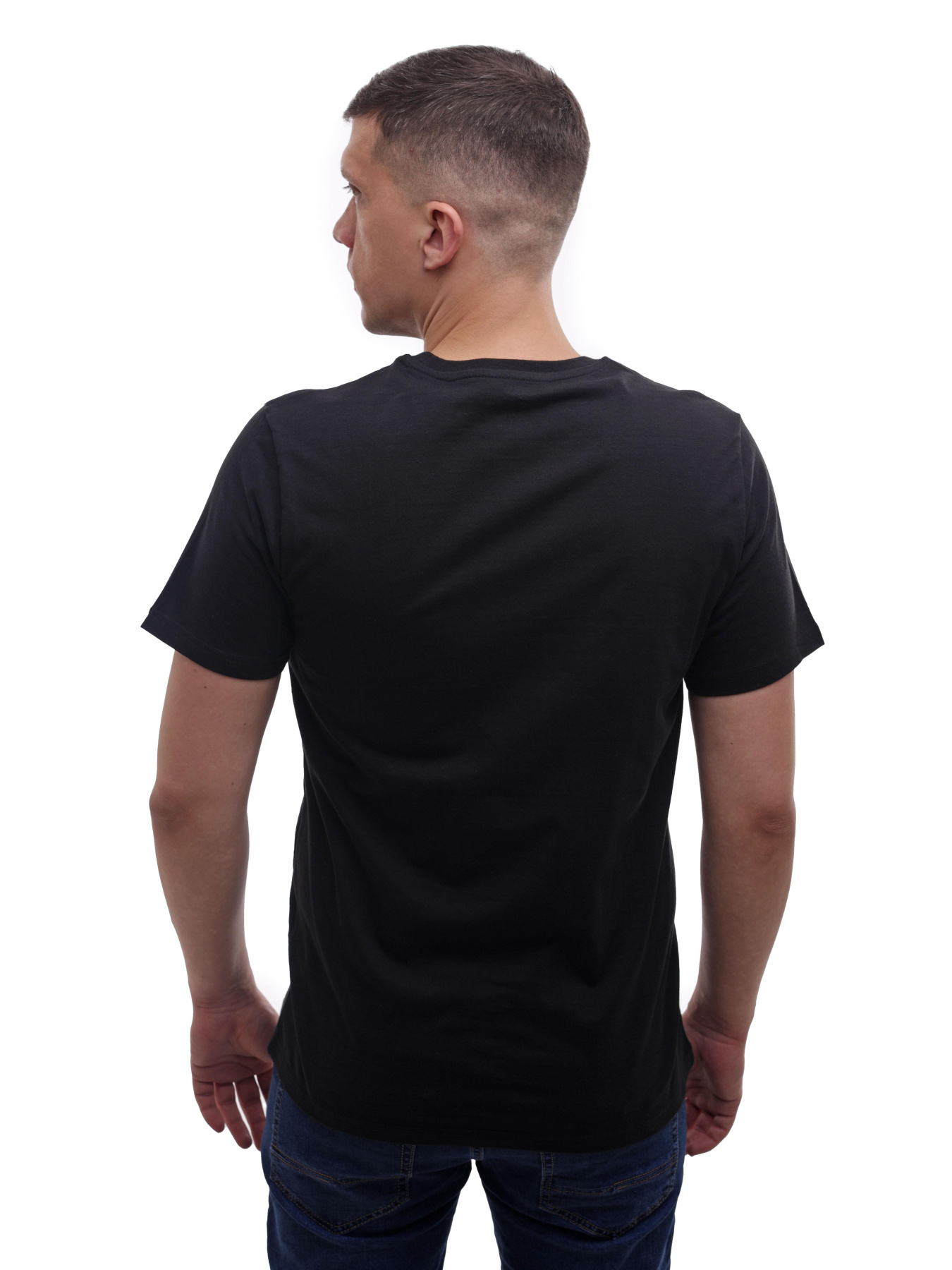 Футболка чоловіча Чорний BEKI модель 719448 Фото