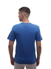 Футболка мужская Синий BEKI модель 719452 Фото