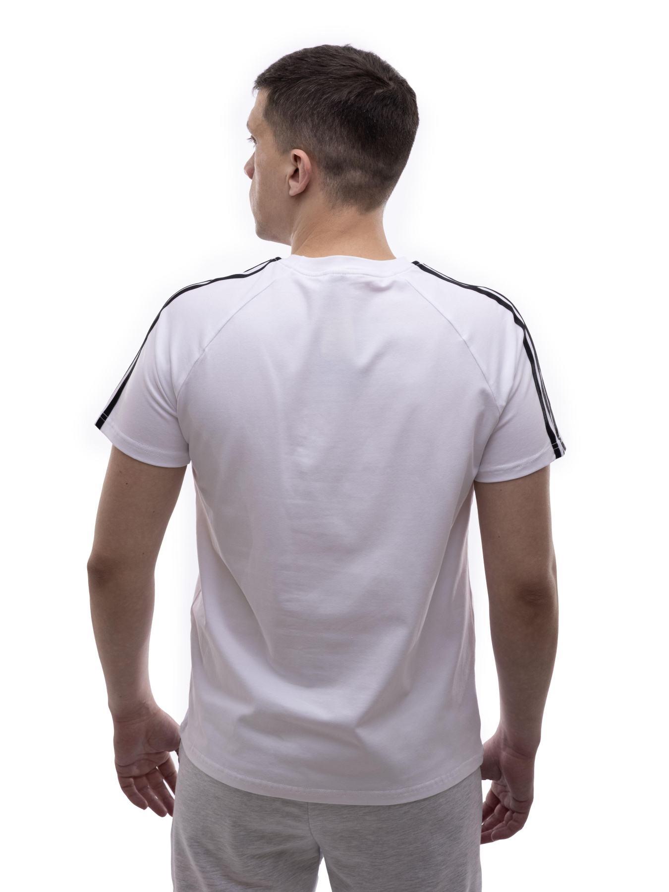 Футболка мужская Белый STREAM модель 701811 Фото