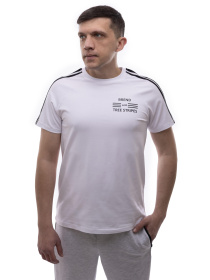 Футболка мужская Белый STREAM модель 701811 Футболка мужская Белый STREAM модель 701811 Фото