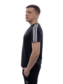 Футболка мужская Белый/чёрный STREAM модель 701813 Фото