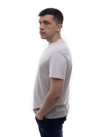 Футболка мужская Светло-серый LUMO модель 702023 Футболка мужская Светло-серый LUMO модель 702023 Фото