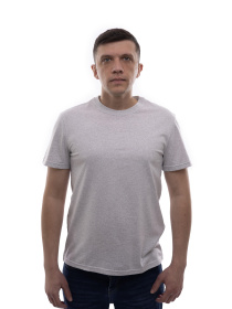 Футболка мужская Светло-серый LUMO модель 702023 Футболка мужская Светло-серый LUMO модель 702023 Фото
