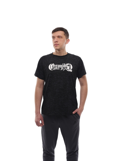 Футболка мужская Чёрный LUMO модель 701059 Фото