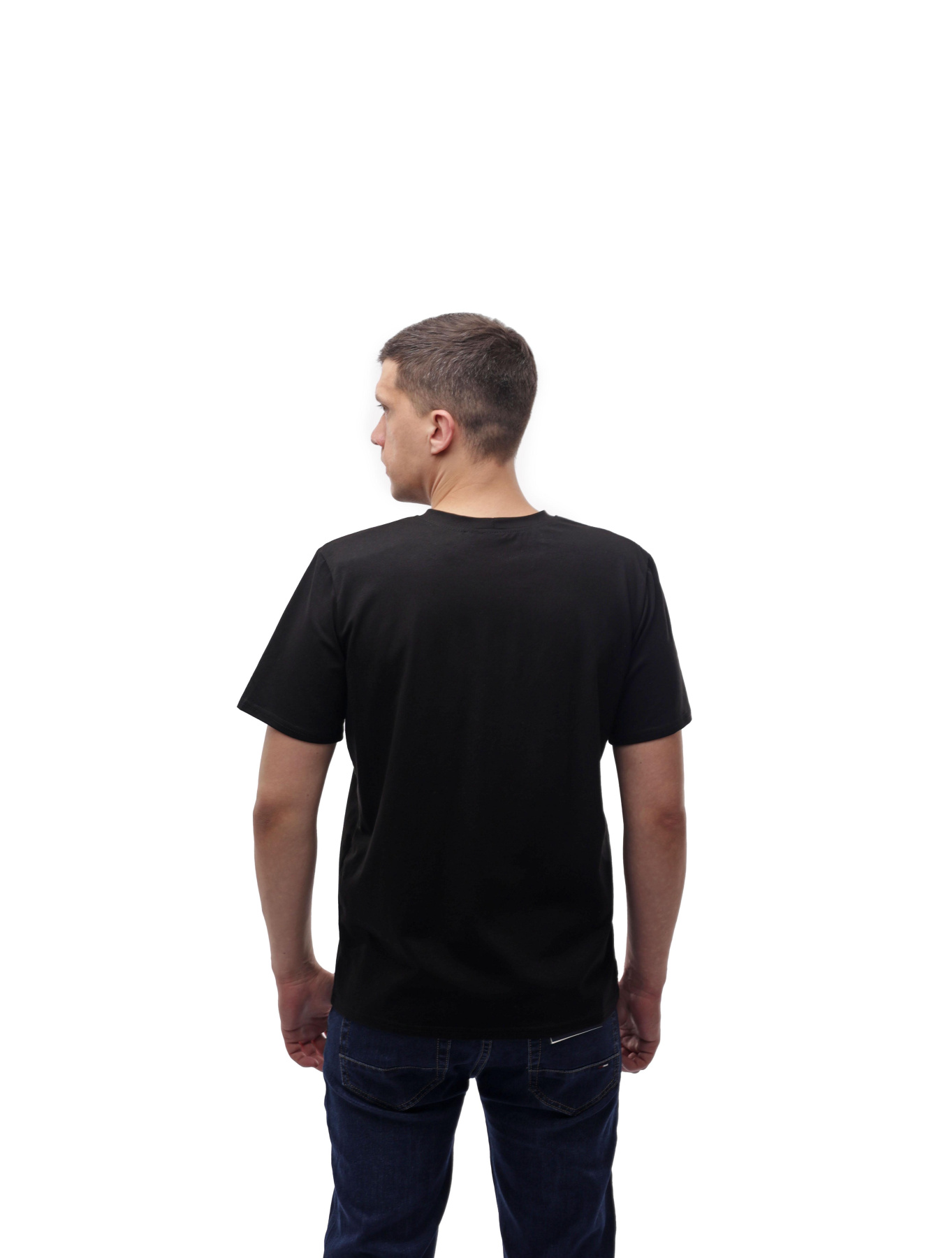 Футболка мужская Чёрный STREAM модель 701979 Фото