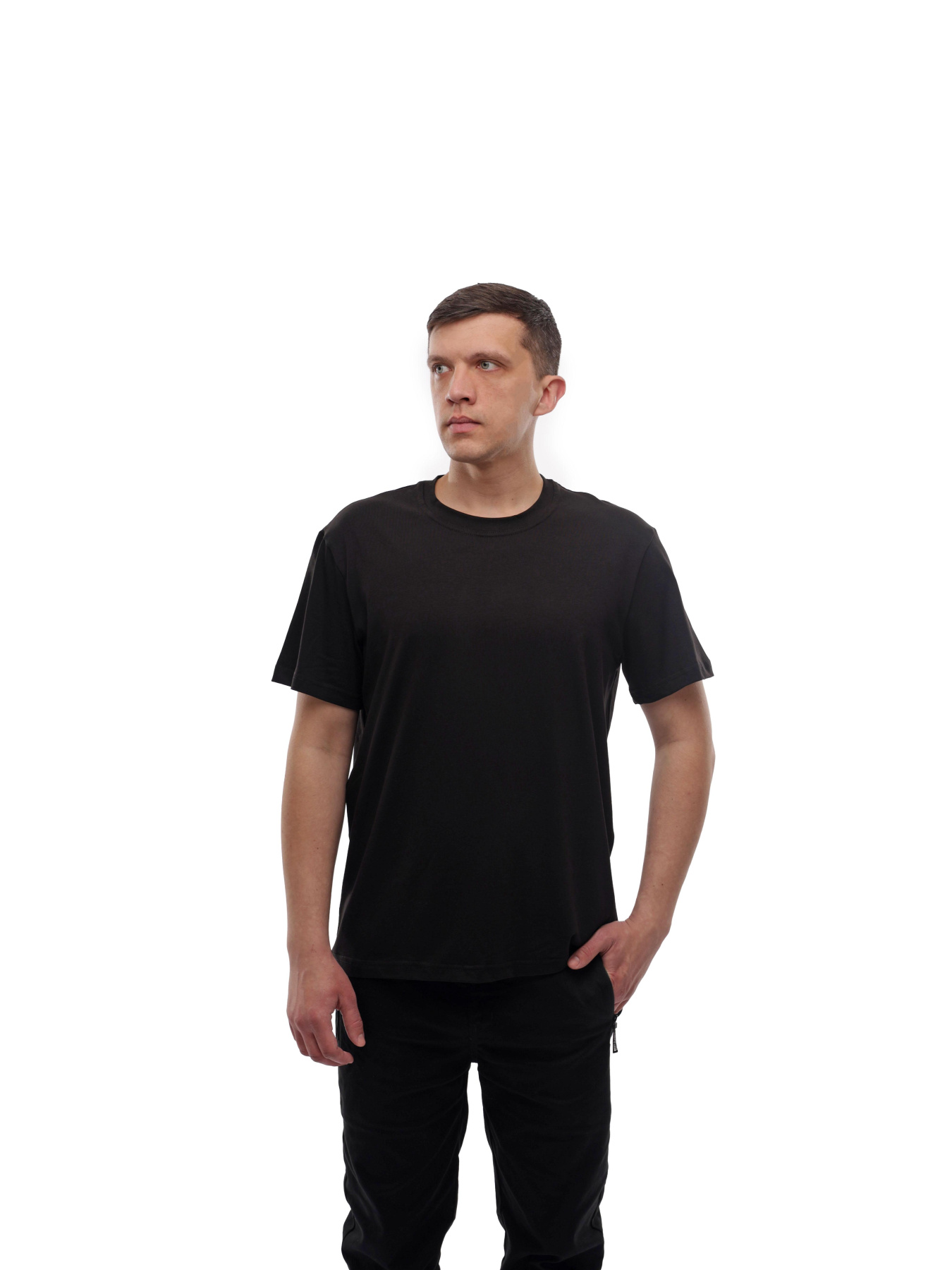 Футболка чоловіча Чорний STREAM модель 703690 Фото