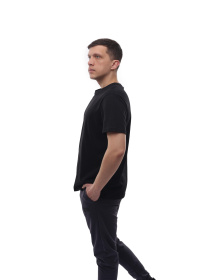 Футболка чоловіча Чорний BEKI модель 705539 Фото