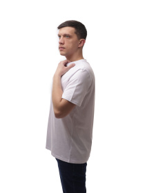 Футболка чоловіча Білий BEKI модель 705540 Фото