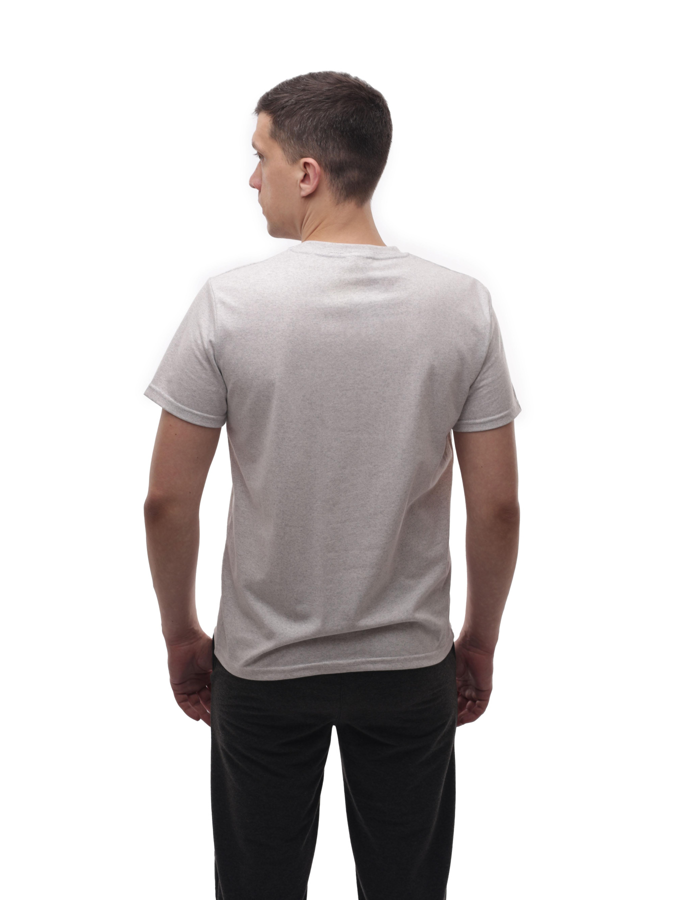 Футболка чоловіча Світло-сірий STREAM модель 711660 Фото