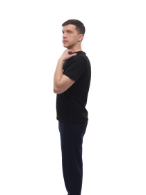 Футболка чоловіча Чорний STREAM модель 714178 Фото