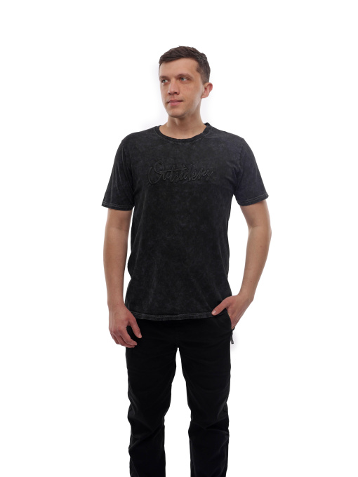 Футболка мужская Чёрный LUMO модель 715965 Фото