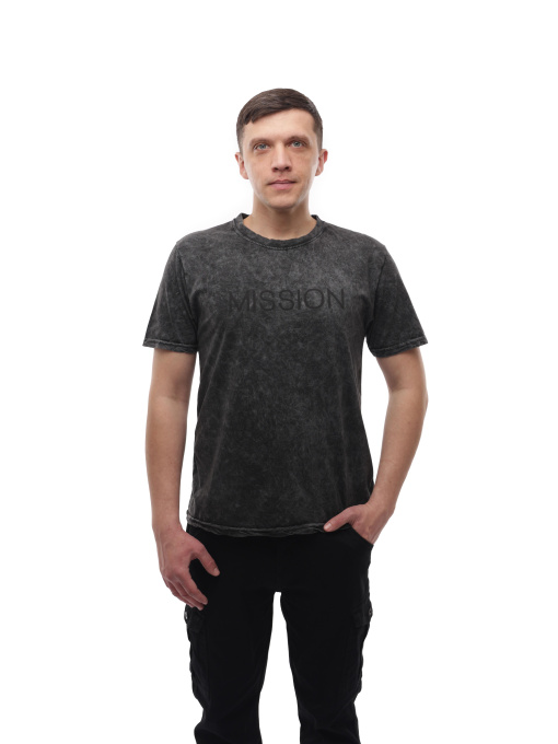 Футболка мужская Тёмно-серый LUMO модель 720124 Фото