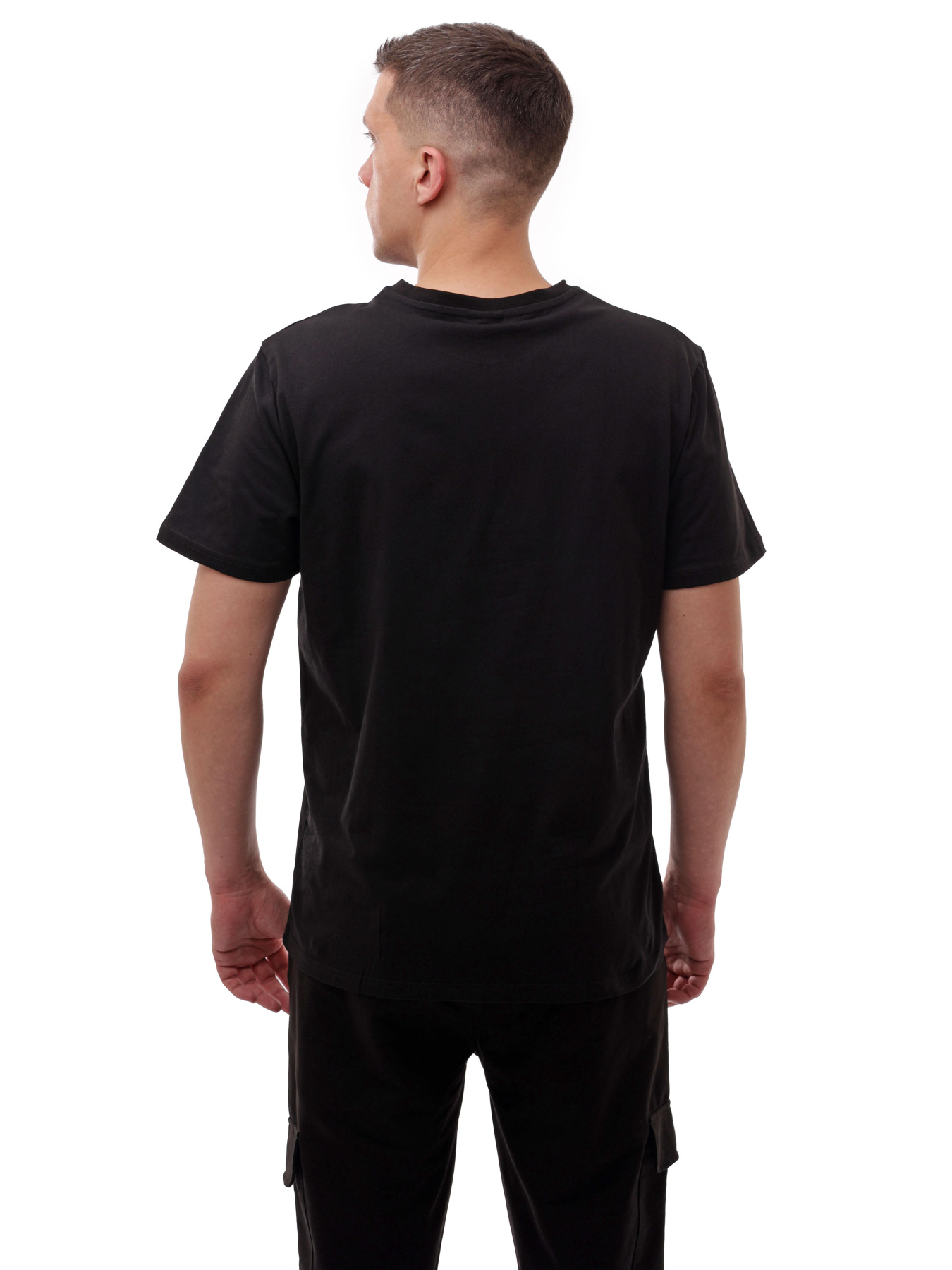 Футболка чоловіча Чорний BEKI модель 705410 Фото