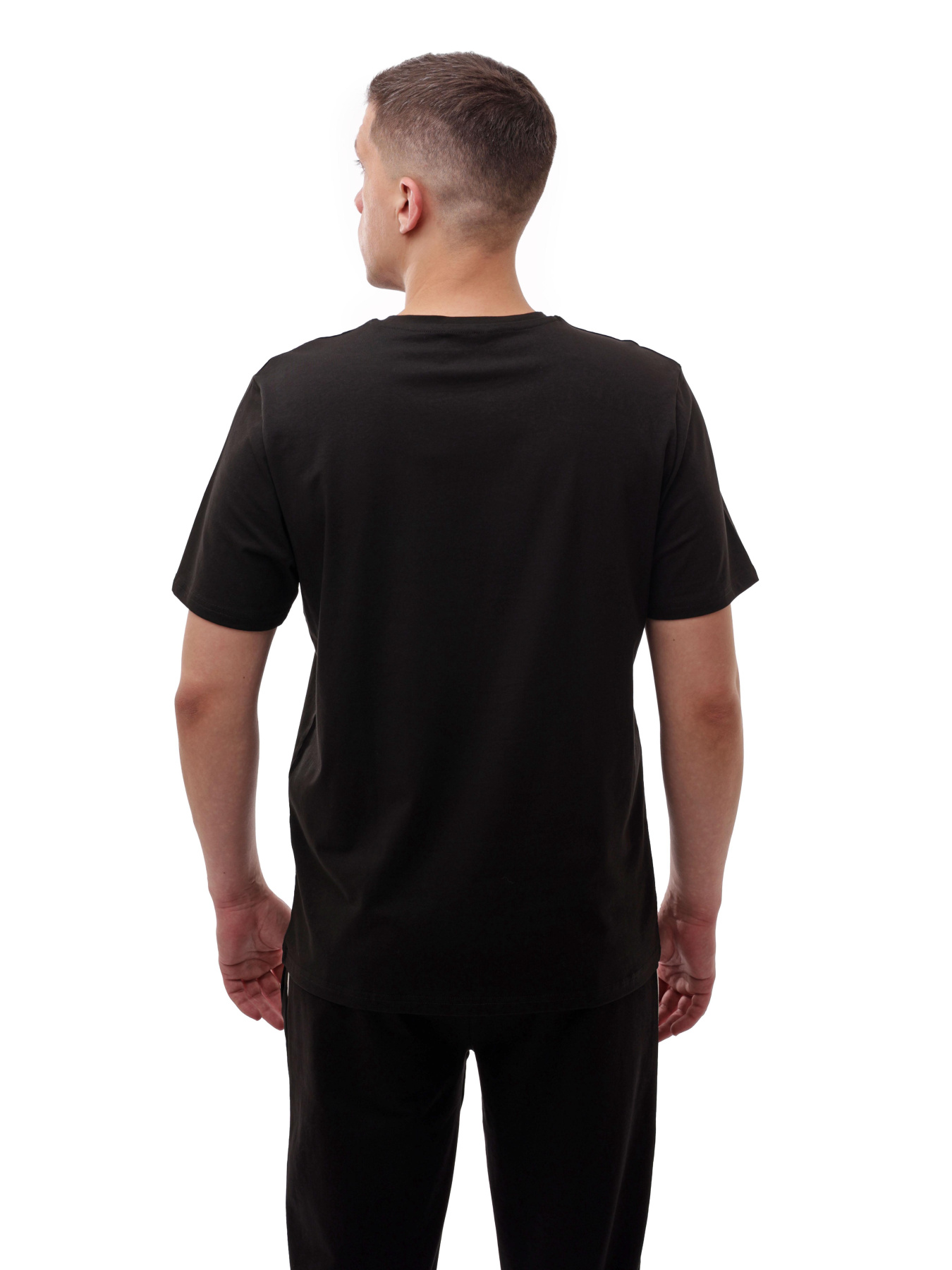 Футболка чоловіча Чорний BEKI модель 705413 Фото