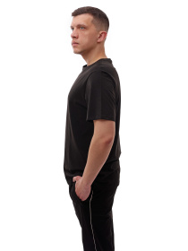 Футболка чоловіча Чорний BEKI модель 705413 Фото