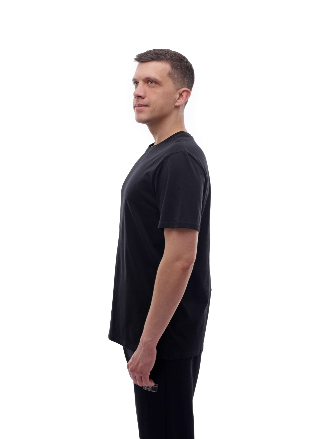 Футболка чоловіча Чорний BEKI модель 705545 Фото