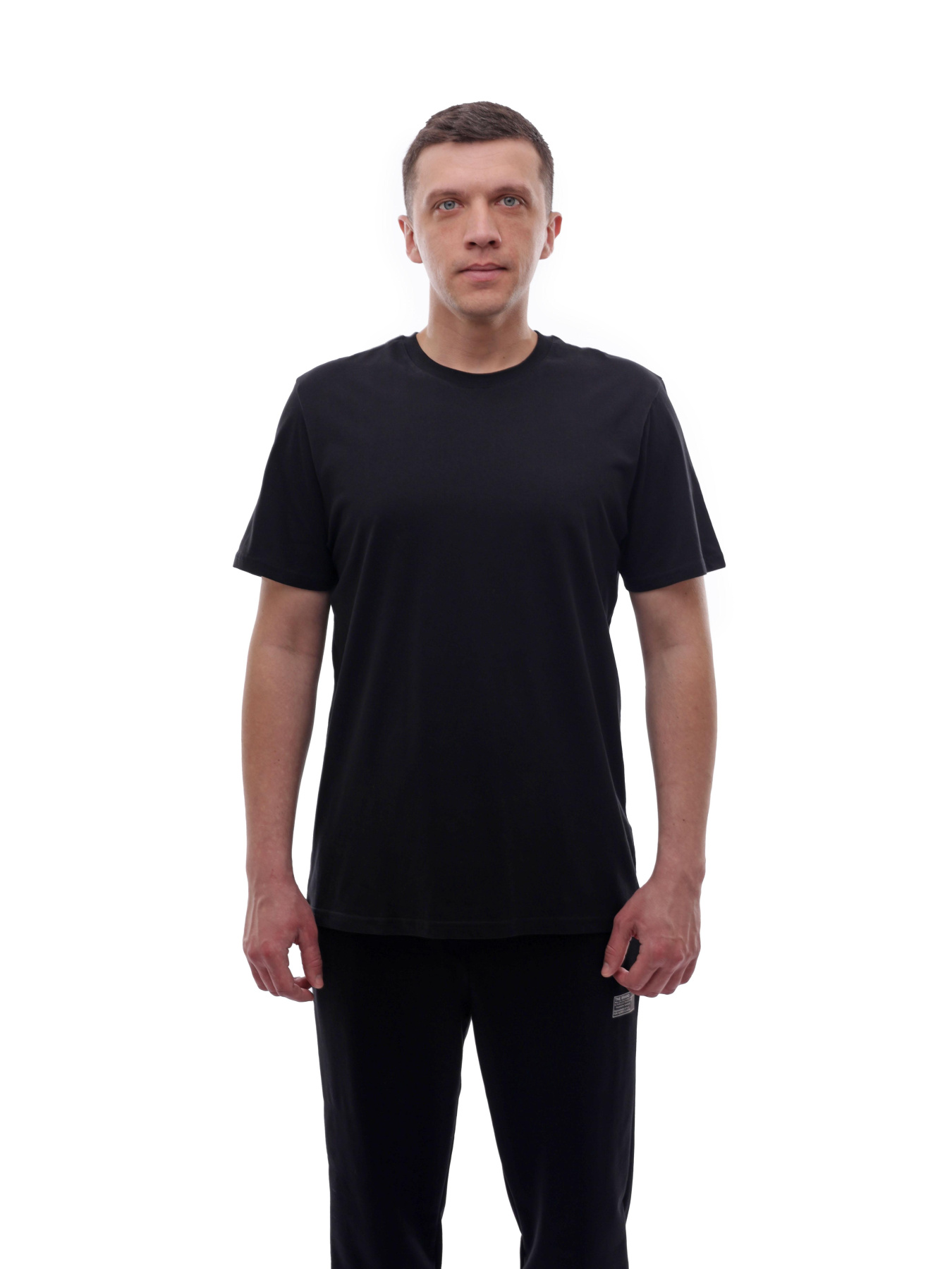 Футболка чоловіча Чорний BEKI модель 705545 Фото