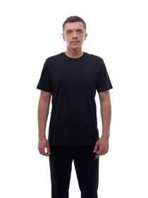 Футболка чоловіча Чорний BEKI модель 705545 Фото