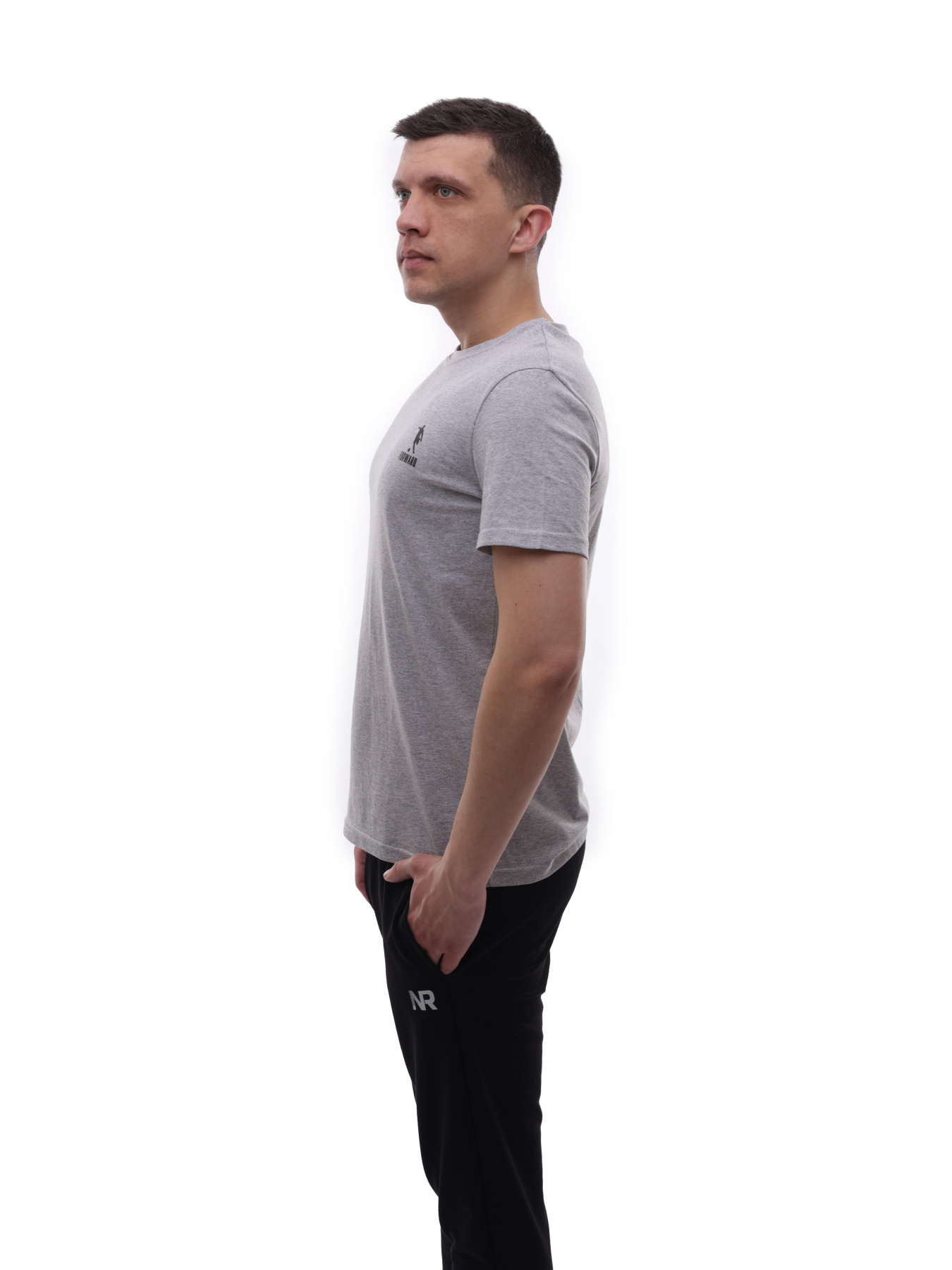 Футболка чоловіча Світло-сірий STREAM модель 711701 Фото