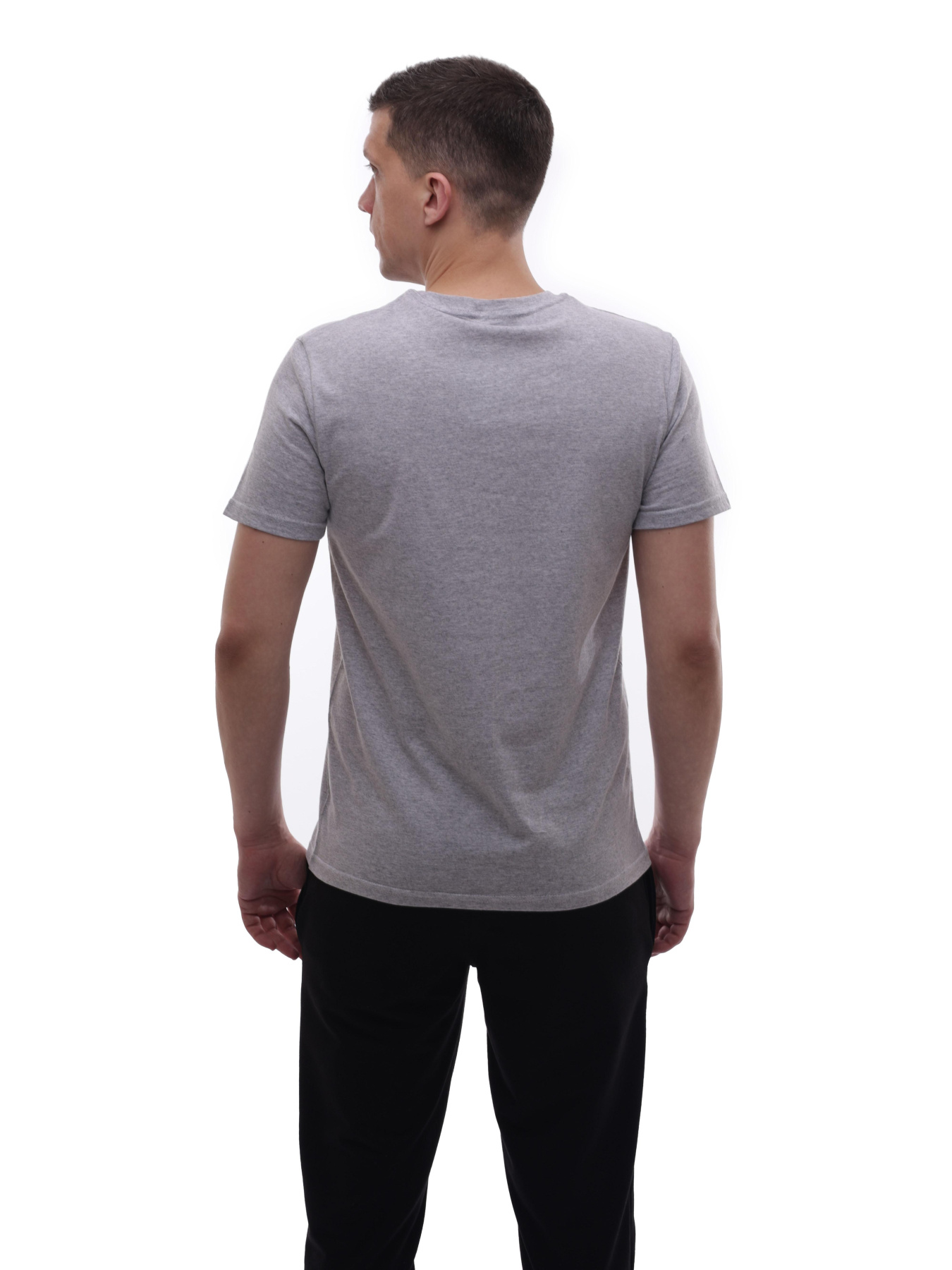 Футболка чоловіча Світло-сірий STREAM модель 711701 Фото
