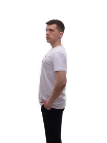 Футболка мужская Белый LUMO модель 722436 Фото