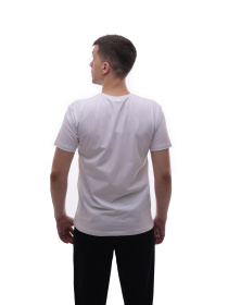 Футболка мужская Белый LUMO модель 722436 Фото