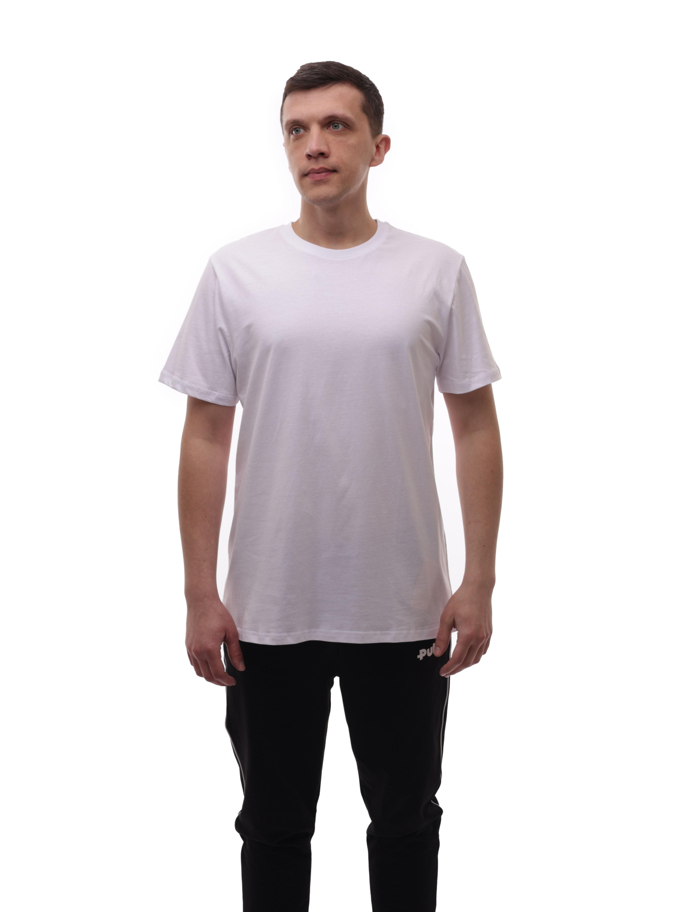 Футболка чоловіча Білий BEKI модель 705412 Фото