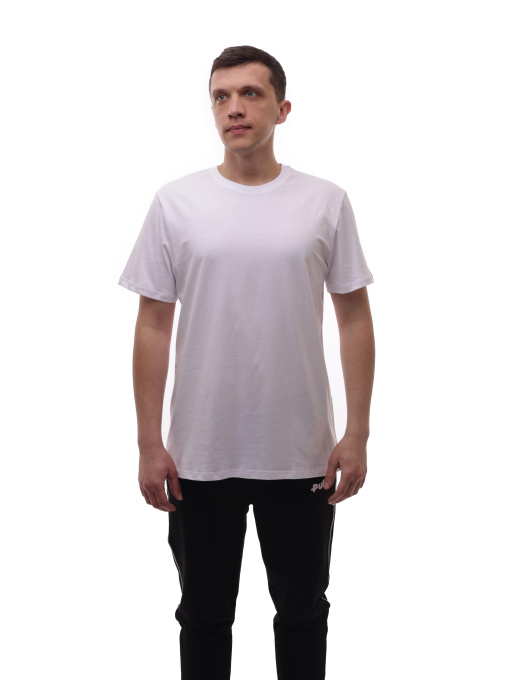 Футболка чоловіча Білий BEKI модель 705412 Фото