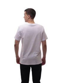 Футболка чоловіча Білий BEKI модель 705412 Фото