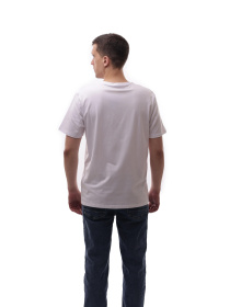 Футболка чоловіча Білий BEKI модель 705414 Фото