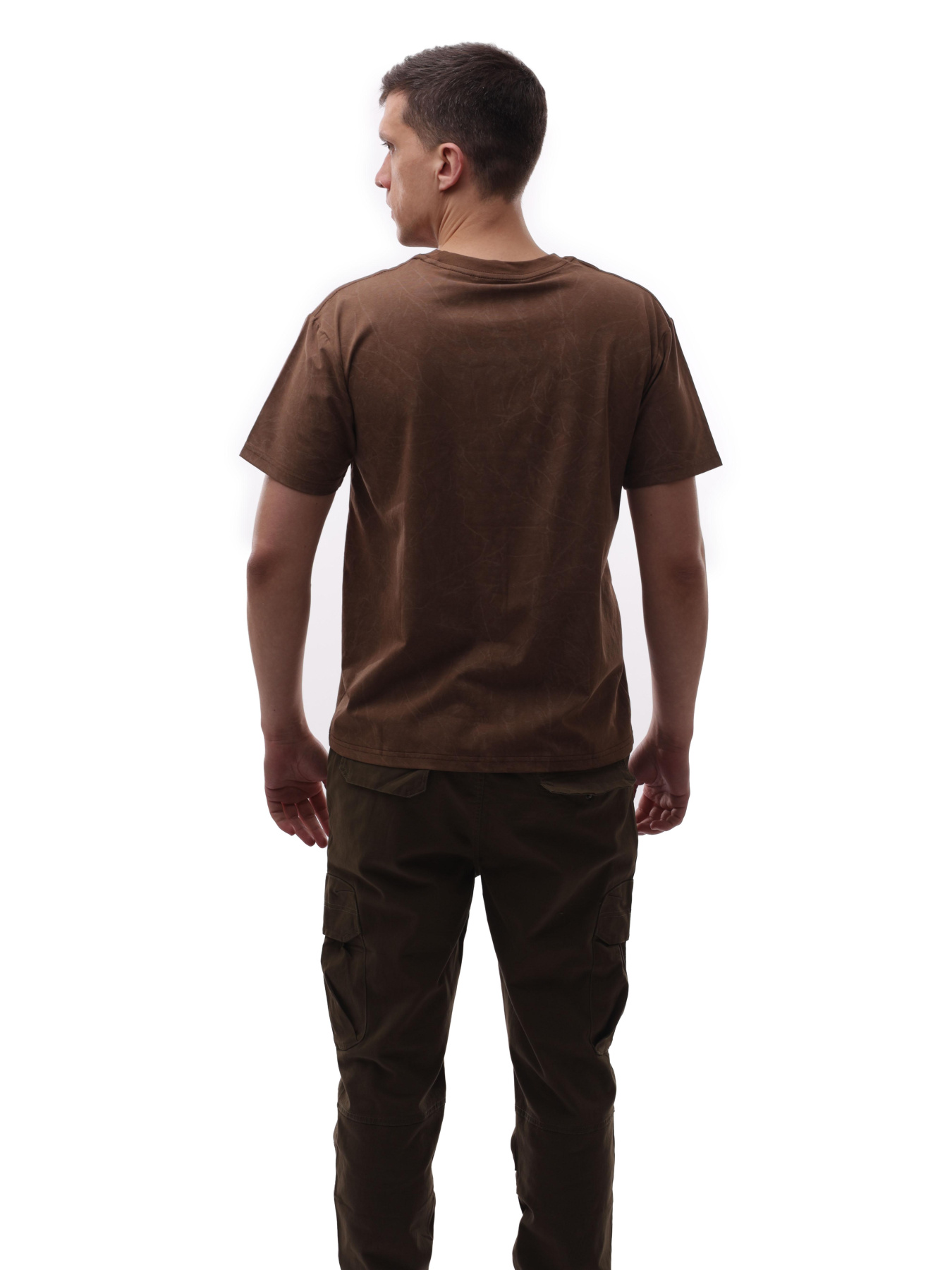 Футболка мужская Коричневый LUMO модель 706516 Фото
