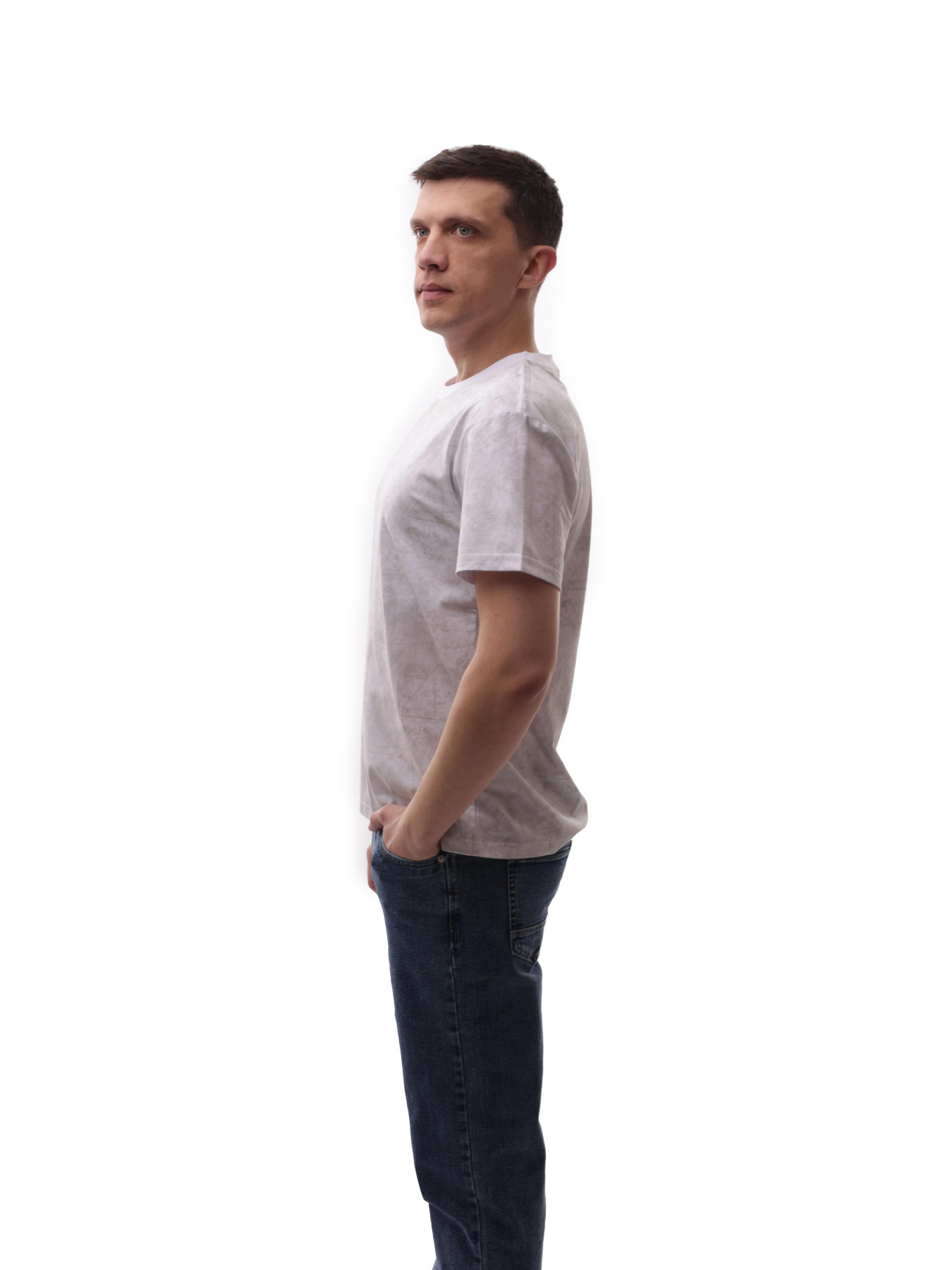 Футболка мужская Белый LUMO модель 706517 Фото