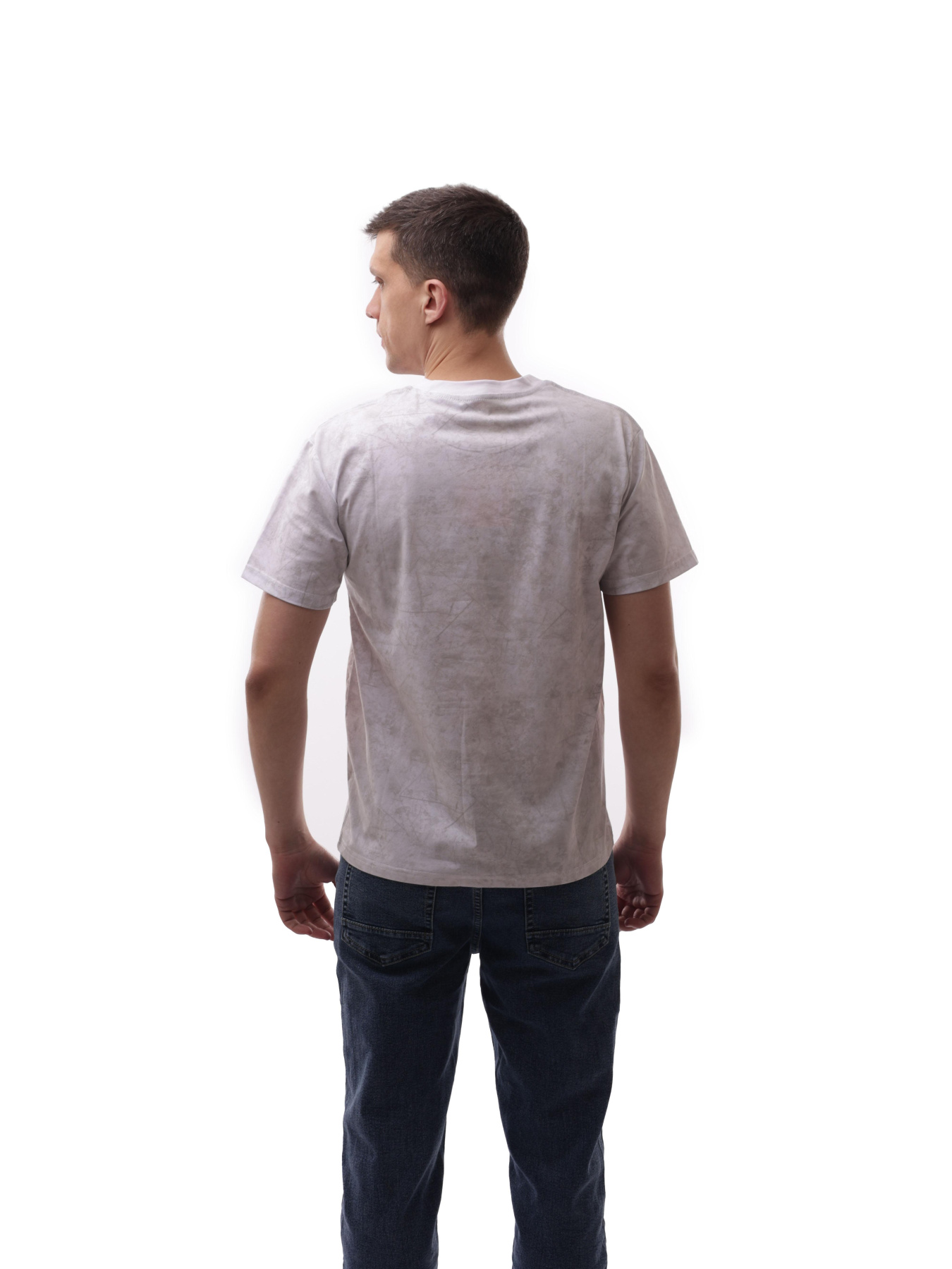 Футболка мужская Белый LUMO модель 706517 Фото